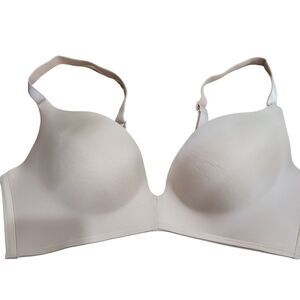 Maidenform Bra 36C Womens Wire free Padded Adjustable Straps Tan